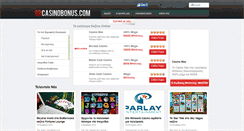 Desktop Screenshot of grcasinobonus.com